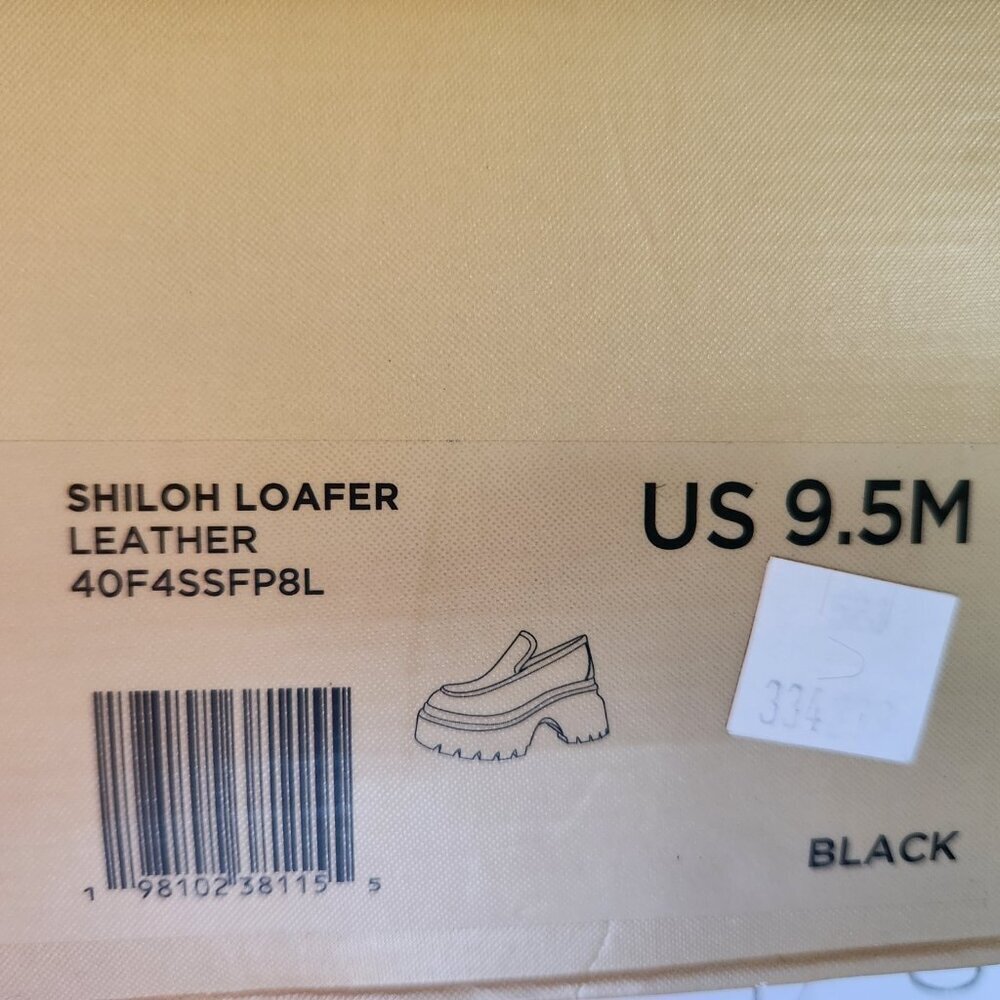 Michael Kors Black Leather "Shiloh" Loafers. NIB. Size Various - Picture 6 of 15